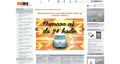 Desktop Screenshot of mmmix.sk
